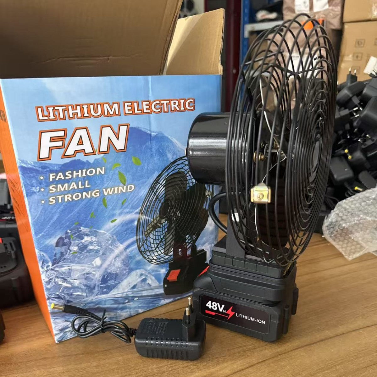 Kifaya - Ventilateur A Batterie Rechargeable