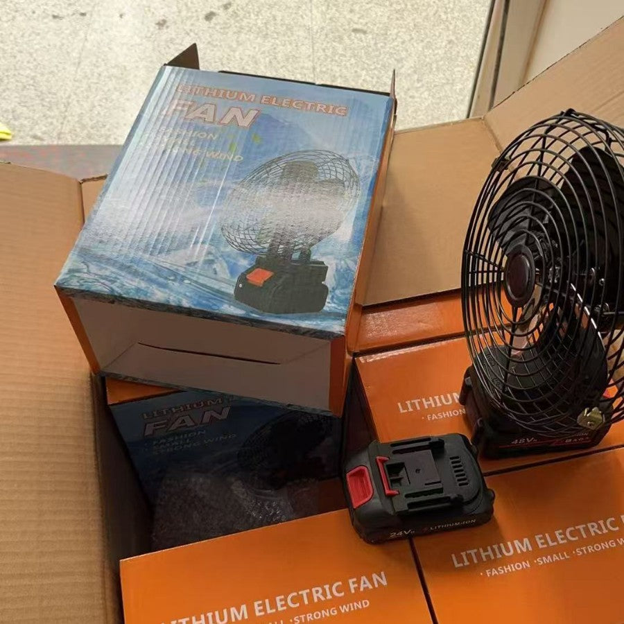 Kifaya - Ventilateur A Batterie Rechargeable