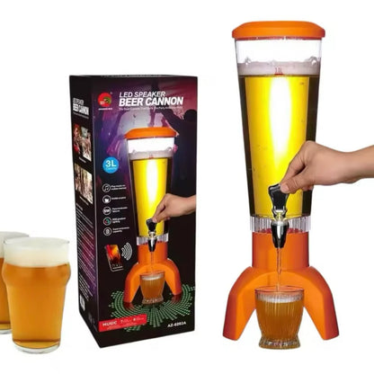 Kifaya - Distributeur de bière 3L avec woofer