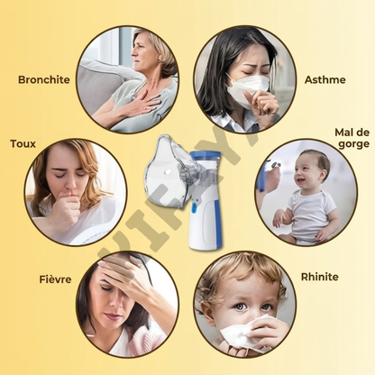 Kifaya - Nébuliseur à Mesh Portable Enfants/Adultes