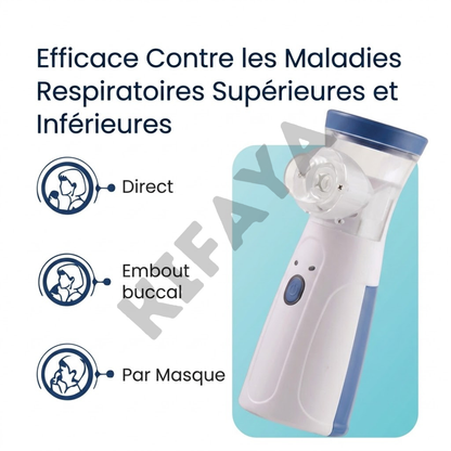 Kifaya - Nébuliseur à Mesh Portable Enfants/Adultes