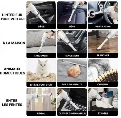 Kifaya - Mini Aspirateur Sans Fil