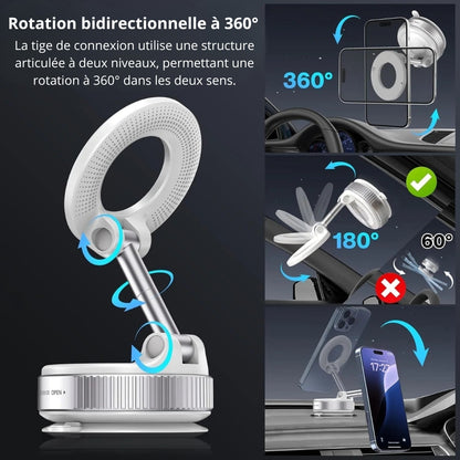 Kifaya - Support de Téléphone Magnétique 360°