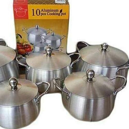 Kifaya - Casserole Aluminium 5 Pièces