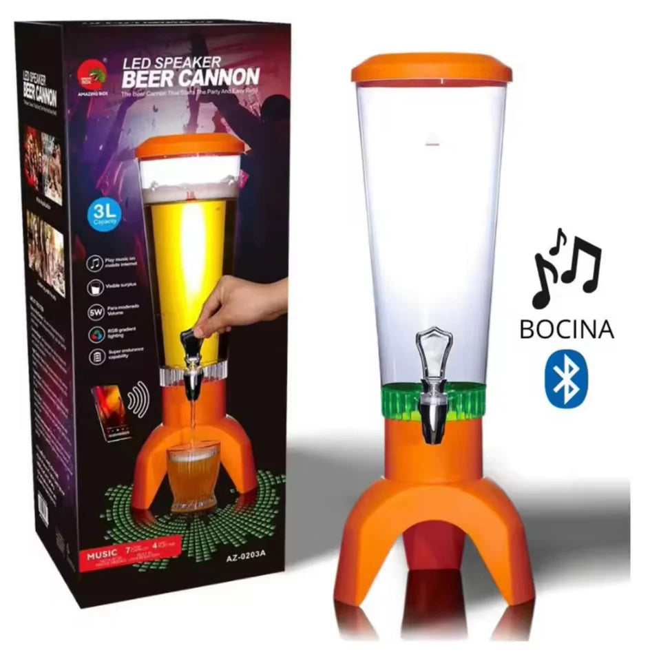 Kifaya - Distributeur de bière 3L avec woofer