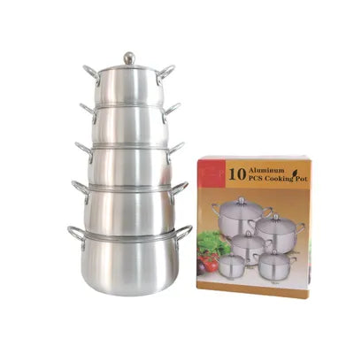 Kifaya - Casserole Aluminium 5 Pièces