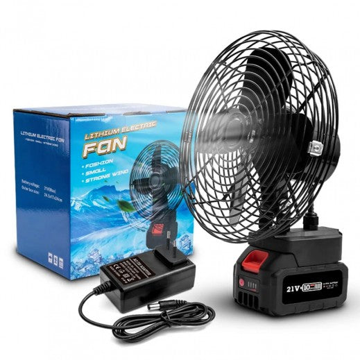 Kifaya - Ventilateur A Batterie Rechargeable