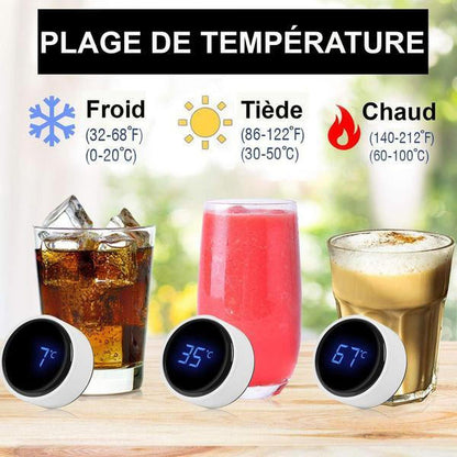 Kifaya - Bouteille Thermo Isotherme avec Affichage de Température