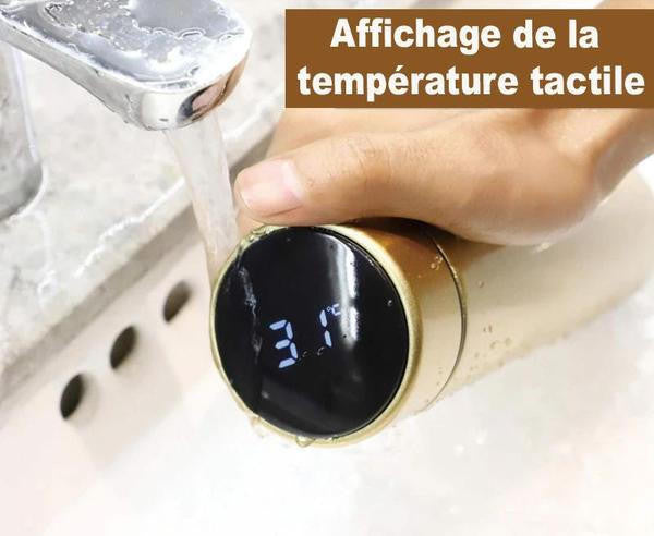Kifaya - Bouteille Thermo Isotherme avec Affichage de Température
