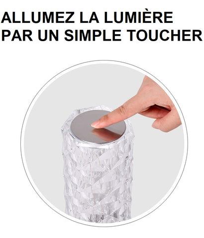 Kifaya - Lampe de Table Sans Fil Rechargeable USB
