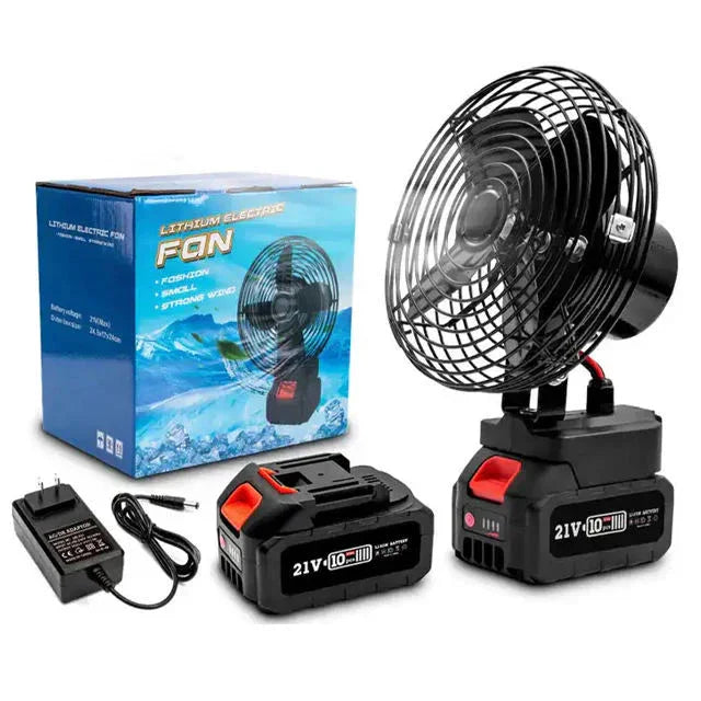 Kifaya - Ventilateur A Batterie Rechargeable