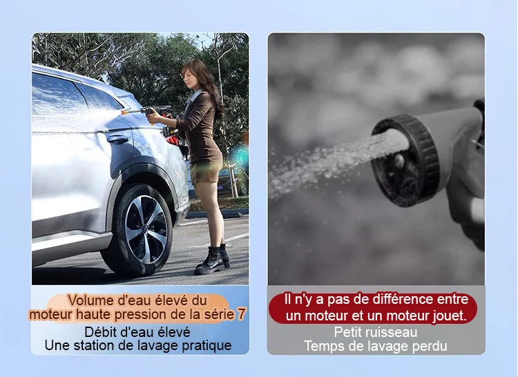 Kifaya - Pistolet de lavage haute pression sans fil