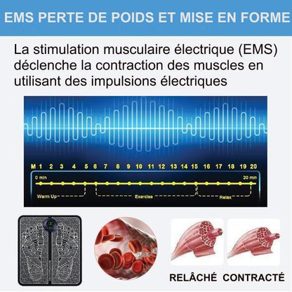 Kifaya - Masseur De Pieds EMS Électrique