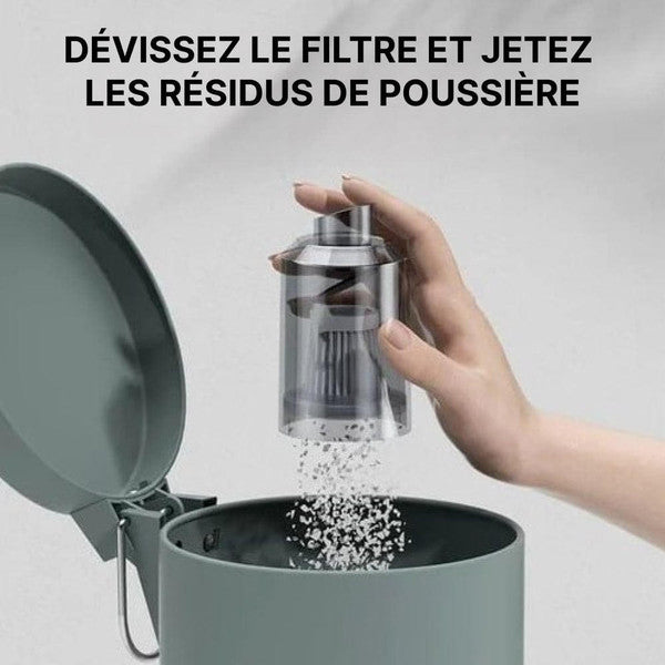 Kifaya - Mini Aspirateur Sans Fil