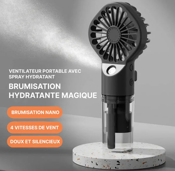 Kifaya - Ventilateur Brumisateur Portable