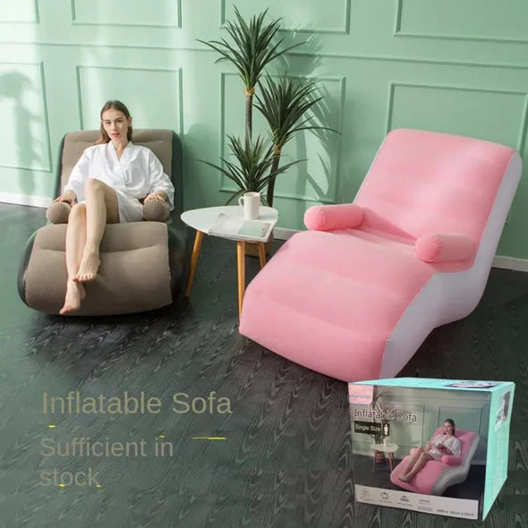 Canapé-Lit Gonflable en Forme S (Promo 24h)