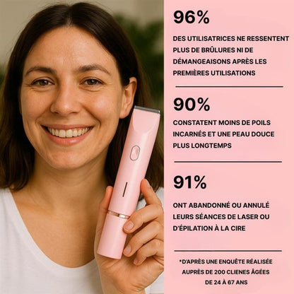 Kifaya - Rasoir Électrique 2-en-1