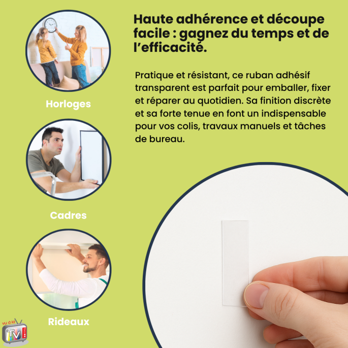 Kifaya - Ruban Adhésif Double Face