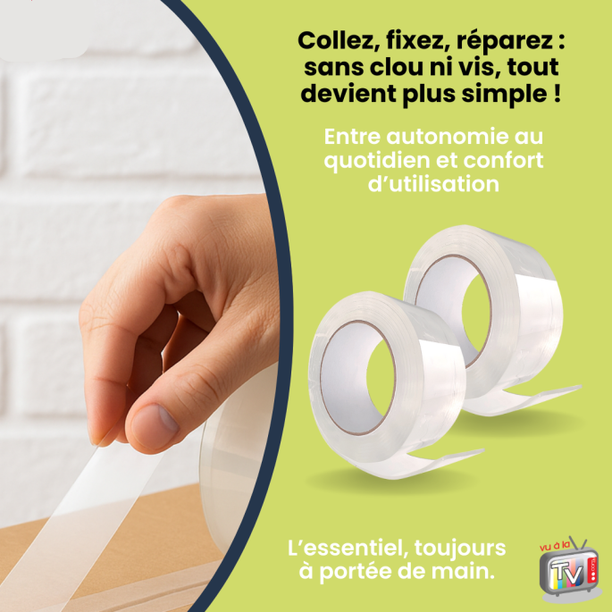 Kifaya - Ruban Adhésif Double Face