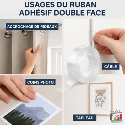 Kifaya - Ruban Adhésif Double Face