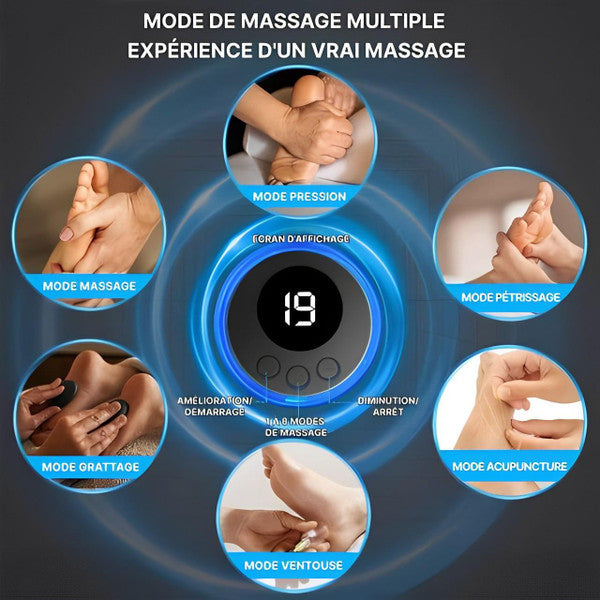 Kifaya - Tapis De Massage De Pieds Électrique