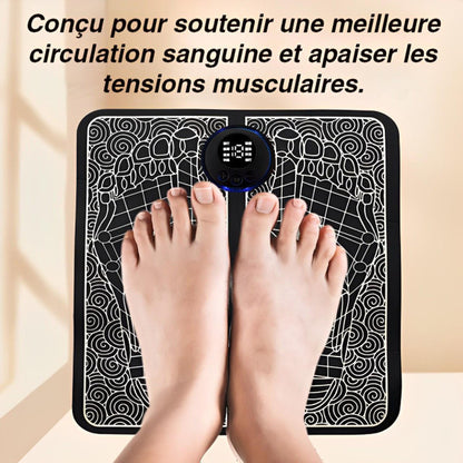 Kifaya - Tapis De Massage De Pieds Électrique