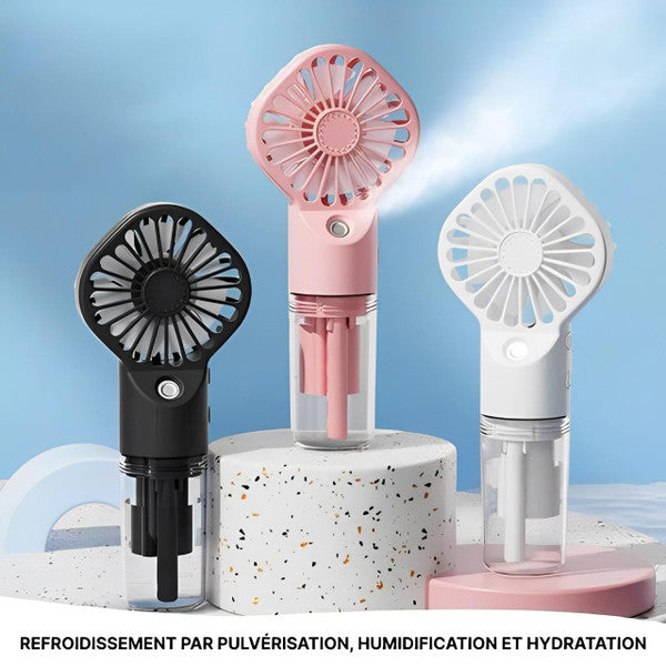 Kifaya - Ventilateur Brumisateur Portable